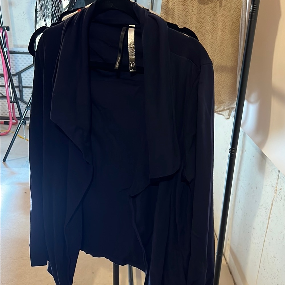 Elegant Navy Blue Jacket